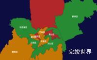echarts武汉市地图geoJson数据实例下载